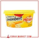 crème de Fromage de camembert  Président 125 g