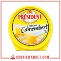 crème de Fromage de camembert  Président 125 g