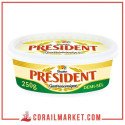 Beurre tendre demi sel président 250 g