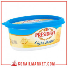 Beurre léger président 250 g