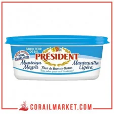 Beurre léger président 250 g
