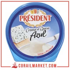 Crème de fromage bleu (roquefort) président 125 g