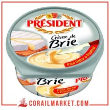 Crème de brie président 125 g