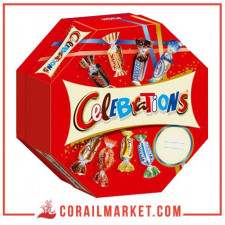 Bonbons Assortiment de chocolats célébration 186 g