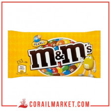 M&m's Bonbons Cacahuètes Enrobés De Chocolat 45 G – Corail Market