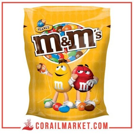 Bonbons cacahuètes enrobés chocolat  M&M's 200 g