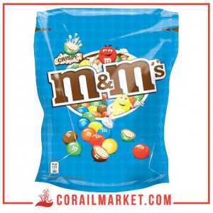 Bonbons chocolat au lait et riz soufflé crispy M&M's 170 g