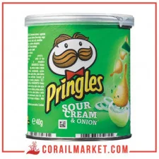 رقائق البطاطا ذوق كريمة الحامضة والبصل برينغلز 40غ