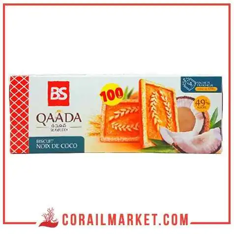 Biscuit noix de coco qaada 170 g Biscuit noix de coco qaada 170 g