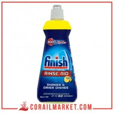 Liquide de rinçage parfum citron finish 400 ml 80 LAVAGES