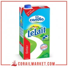 Lait entier Candia 1 L