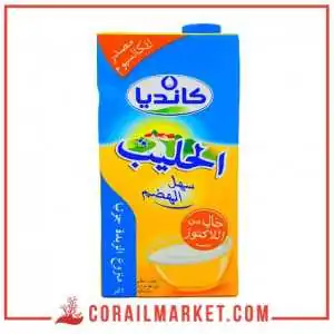 حليب بدون اللاكنوز كانديا 1ل