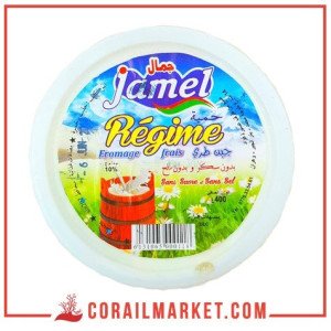 Fromage frais sans sucre & sans sel pour régime  Jamel 400 g
