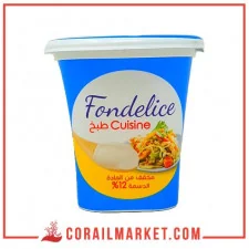 Crème Cuisine( Allégé 12% matière grasse) fondelice 340 G