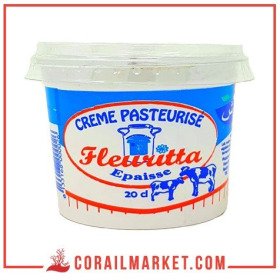 Crème pasteurisé fleuritta  Betouche 20 cL