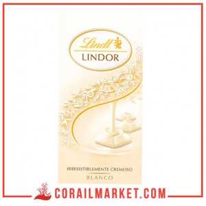 Chocolat blanc lindor lindt 100 g