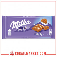 Chocolat au lait bubbly Milka 100 g