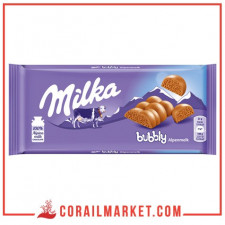 Chocolat au lait bubbly Milka 100 g