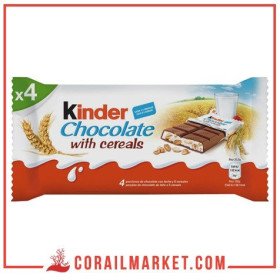 Chocolat aux céréales kinder country 4×23,5 g