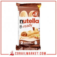 Biscuit fourré aux chocolats et noisettes B-ready Nutella 44 g