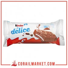Génoise moelleuse au chocolat et crème de lait kinder délice 39 g
