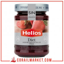 Confiture de fraise sans Sucre, sans gluten helios 280 g