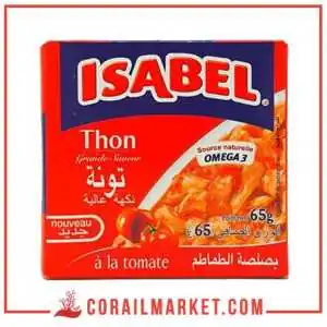Thon à la tomate isabel 65 g