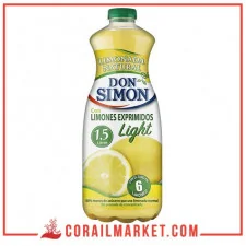 Jus de citron sans Sucre ajouté don Simon 1,5 L