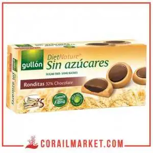 TARTELETTES AU CHOCOLAT NOIR SANS SUCRES gullon 186 g