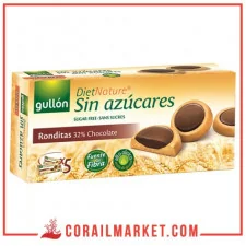 بسكويت تارتلات بالشوكولاطة بدون سكرغيلون 186غ