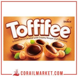 bonbons au caramel et chocolat toffifee 125 g