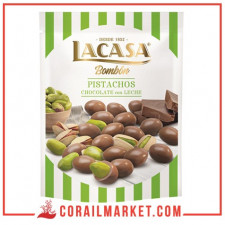 CHOCOLAT AU PISTACHE LACASA 115 G