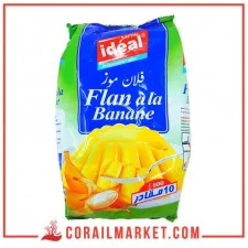 flan banane idéal 500 g