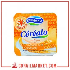 yaourt brassé aux céréales gout miel céréalo soummam 100 g