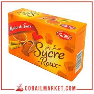 Sucre Roux morceau Thika 1 kg