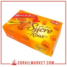 Sucre Roux morceau Thika 1 kg