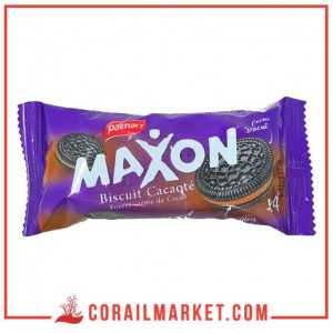 biscuit cacaoté fourre crème de cacao maxon palmary 35 g