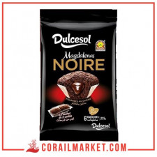 madeleine cacaoté fourré crème de chocolat dulcesol 225 g