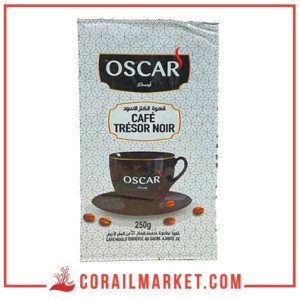 Café trésor noir  Oscar 250 g